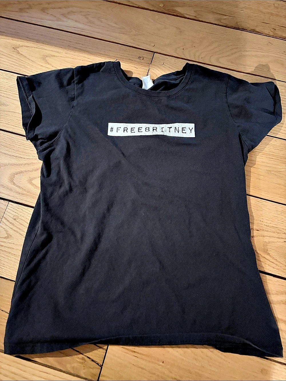 Port & Company Fan Favorite Ring Spun T-Shirt Black Medium